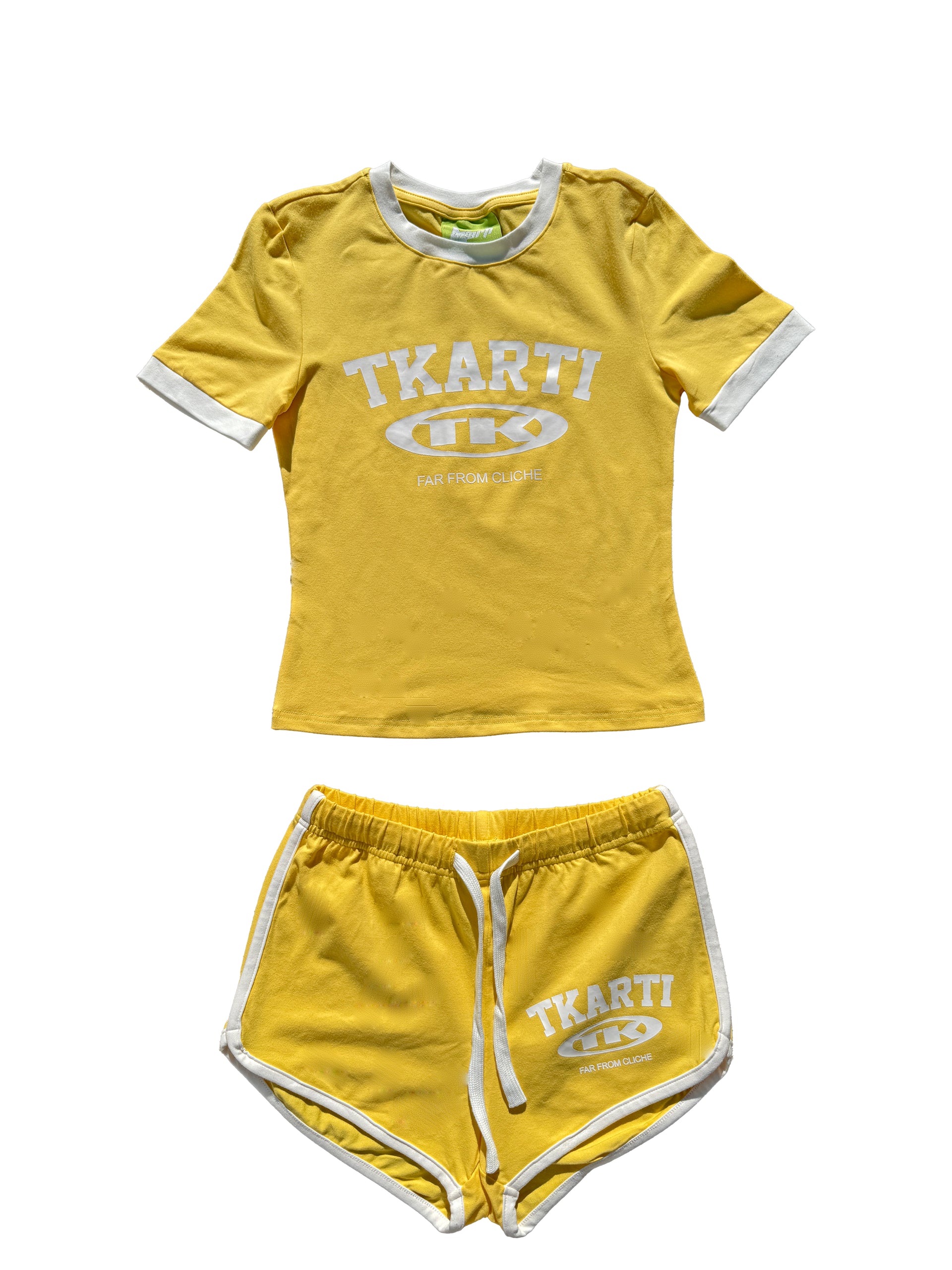 "Active Wmns" 2 Piece Set Yellow